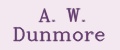 Аналитика бренда A. W. Dunmore на Wildberries