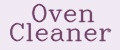 Oven Cleaner