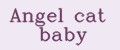 Angel cat baby