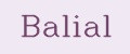 Balial