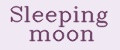 Sleeping moon