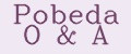 Pobeda O&A