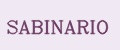 SABINARIO