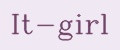 It-girl