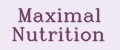 Maximal Nutrition