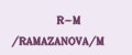 R-M /RAMAZANOVA/M