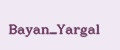 Bayan_Yargal