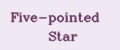 Five-pointed Star