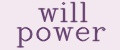 will power