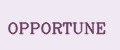 OPPORTUNE