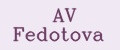 AV Fedotova