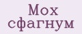 Мох сфагнум