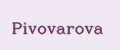 Pivovarova