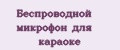 Беспроводной микрофон для караоке