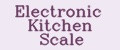 Electronic Kitchen Scale