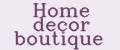 Home decor boutique