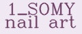 1_SOMY nail art
