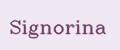 Signorina