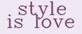 style is love