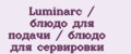 Luminarc / блюдо для подачи / блюдо для сервировки