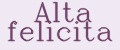 Alta felicita