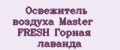 Аналитика бренда Освежитель воздуха Master FRESH Горная лаванда на Wildberries