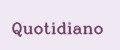Quotidiano