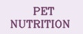 PET NUTRITION