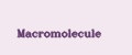 Macromolecule