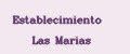 Establecimiento Las Marias