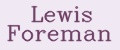 Lewis Foreman
