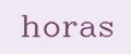 horas