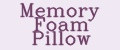 Memory Foam Pillow