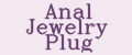 Anal Jewelry Plug