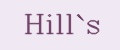 Hill`s