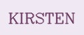 KIRSTEN