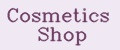 Cosmetics shop