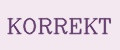 KORREKT