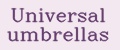 Universal umbrellas