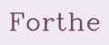 Forthe