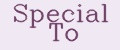 Special To