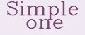 Simple one