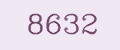 8632