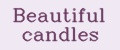 Beautiful candles