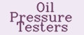 Oil Pressure Testers