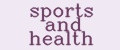 sports and health