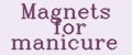 Magnets for manicure