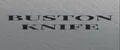 BUSTON KNIFE