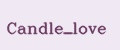 Candle_love