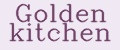 Golden kitchen
